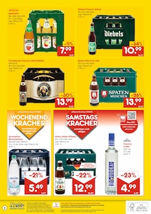 Diebels im Netto Marken-Discount Prospekt "DER ORT, AN DEM DU IMMER AUSGEZEICHNETE PREISE FINDEST." mit 2 Seiten (Düsseldorf)