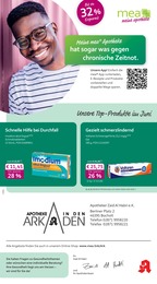mea - meine apotheke Prospekt für Bocholt mit 4 Seiten mea - meine apotheke Prospekt für Bocholt: "Unsere Juni-Angebote", 4 Seiten, 01.06.2026 - 30.06.2026