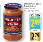 Pasta Sauce Spezialitäten von Barilla im aktuellen EDEKA Prospekt