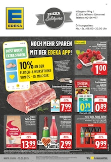 Aktueller EDEKA Prospekt "Aktuelle Angebote" Seite 1 von 24 Seiten für Selfkant