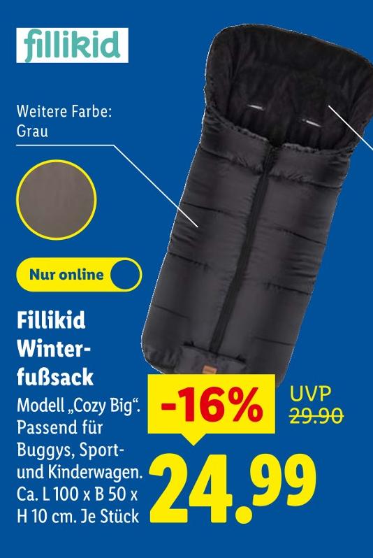 Winterfußsack