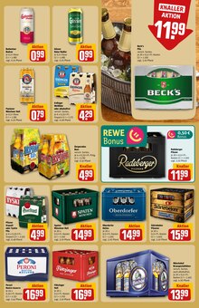 Bier im REWE Prospekt "Dein Markt" mit 28 Seiten (Germering)