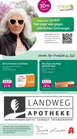Aktueller mea - meine apotheke Apotheke Prospekt in Bad Bramstedt und Umgebung, "Unsere Juli-Angebote" mit 4 Seiten, 01.07.2025 - 31.07.2025