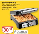 Waffeleisen ASW1600S Angebote von Bestron bei GLOBUS Bad Kreuznach für 30,00 €