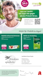mea - meine apotheke Apotheken Prospekt der aktuellen Woche mit 4 Seiten, gültig von 01.08.2026 bis 31.08.2026, in Schwaikheim und Umgebung Aktueller mea - meine apotheke Apotheken Prospekt in Schwaikheim und Umgebung, "Unsere August-Angebote" mit 4 Seiten, 01.08.2026 - 31.08.2026