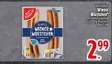 Delikatess Wiener Würstchen Angebote von Gut & Günstig bei EDEKA München für 2,99 €