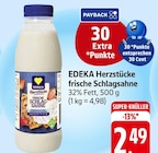 Herzstücke frische Schlagsahne Angebote von EDEKA bei EDEKA Singen für 2,49 €