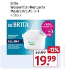 Wasserfilter-Kartusche, Maxtra Pro All-in-1 Angebote von Brita bei Rossmann Königswinter für 19,99 €