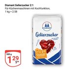 Gelierzucker 2:1 im Angebot bei GLOBUS in Hürth Gelierzucker 2:1 Angebote von Diamant bei GLOBUS Hürth für 1,29 €