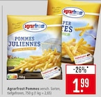 Pommes Juliennes Angebote von Agrarfrost bei Marktkauf Kirchheim für 1,99 €