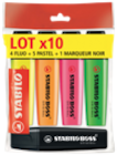 Promo 10 surligneurs "4 fluo + 5 pastel+ 1 noir " à 3,62 € dans le catalogue Intermarché à La Teste-de-Buch