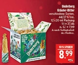 Kräuter-Bitter im Angebot bei Marktkauf in Altenburg Kräuter-Bitter Angebote von Underberg bei Marktkauf Altenburg für 8,99 €