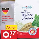 Feiner Rübenzucker bei Netto Marken-Discount im Crimmitschau Prospekt für 0,77 €
