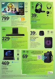 Prix et réduction Ordinateur Portable dans le prospectus E.Leclerc en cours Offre Ordinateur Portable dans le catalogue E.Leclerc du moment à la page 2