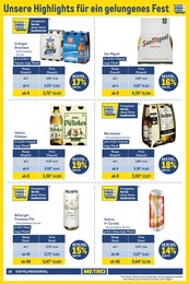 Warsteiner Angebot & Preis im aktuellen Metro Prospekt Warsteiner Angebot im aktuellen Metro Prospekt auf Seite 22