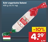 Echt ungarische Salami bei Netto Marken-Discount im Barleben Prospekt für 4,29 €
