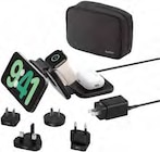 Qi-Ladegerät BoostCharge Pro Magnetische kabellose 3-in-1-Reiseladestation mit Qi2 Angebote von belkin bei expert Paderborn für 79,99 €