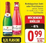 Sekt von Rotkäppchen im aktuellen EDEKA Prospekt