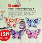 Plüsch Schmetterling Fluffyfly von Simba im aktuellen V-Markt Prospekt für 10,39 €