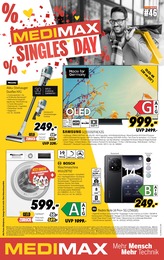 MEDIMAX Prospekt für Serwest mit 11 Seiten MEDIMAX Prospekt für Serwest: "MEDIMAX SINGLES DAY", 11 Seiten, 07.11.2025 - 14.11.2025