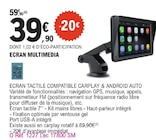 E.Leclerc Soustons - Promo Écran multimédia tactile compatible CarPlay & Android Auto Promo Écran multimédia tactile compatible CarPlay & Android Auto à 39,90 € dans le catalogue E.Leclerc à Soustons