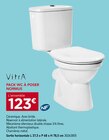 Pack wc à poser normus - VITRA - Gedimat Pack wc à poser normus - VITRA à 123,00 € dans le catalogue Gedimat