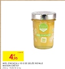 Miel d'acacia + 10 g de gelée royale à Intermarché dans Rougnat