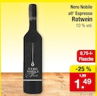 all' Espresso Rotwein Angebote von Nero Nobile bei Zimmermann Aurich für 1,49 €