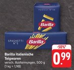 italienische Teigwaren Angebote von Barilla bei EDEKA Waiblingen für 0,99 €