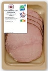 Rôti de porc cuit supérieur bleu blanc cœur - U en promo chez U Express Villeneuve-d'Ascq à 16,79 €