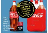 Aktuelle Coca Cola Angebote bei E center in Hilden Aktuelles Coca-Cola,Fanta, Sprite Angebot bei E center in Hilden ab 1,39 €