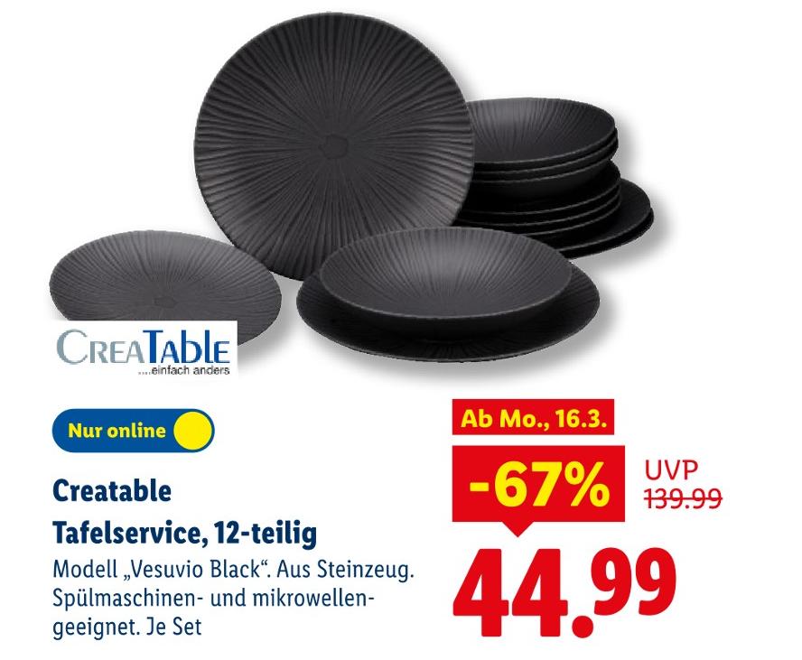 Tafelservice, 12-teilig