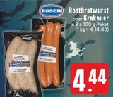 Aktuelle Bratwurst Angebote bei E center in Mönchengladbach Aktuelles Rostbratwurst Angebot bei E center in Mönchengladbach ab 4,44 €