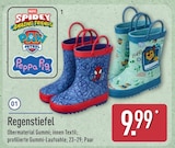 Regenstiefel von Marvel Spidey Amazing Friends für 9,99 € bei ALDI Nord im Angebot Regenstiefel von Marvel Spidey Amazing Friends im aktuellen ALDI Nord Prospekt
