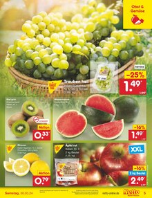 Äpfel im Netto Marken-Discount Prospekt "Aktuelle Angebote" mit 56 Seiten (München)