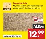 Teppichbrücke im Angebot bei Netto Marken-Discount in Ludwigshafen Teppichbrücke Angebote von Dekor bei Netto Marken-Discount Ludwigshafen für 12,99 €
