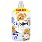 Adoucissant concentré ''Pack éco'' - CAJOLINE en promo chez Carrefour Adoucissant concentré ''Pack éco'' - CAJOLINE dans le catalogue Carrefour