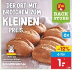 Schnittbrötchen Angebote von Backstube bei Netto Marken-Discount Dessau-Roßlau für 1,00 €