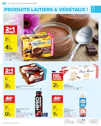 Prix et réduction Dessert dans le prospectus Carrefour en cours Offre Dessert dans le catalogue Carrefour du moment à la page 16
