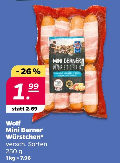 Mini Berner Würstchen