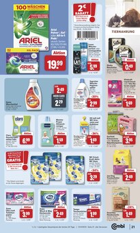 Waschmittel im combi Prospekt "Markt - Angebote" mit 37 Seiten (Bremen)