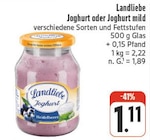 Joghurt mild bei EDEKA im Prospekt "" für 1,11 €
