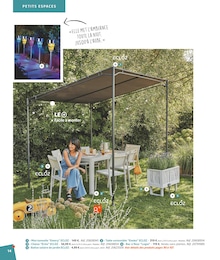 Offre Table Extensible dans le catalogue Jardiland du moment à la page 14