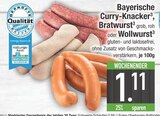 Aktuelles Bayerische Curry-Knacker Angebot bei E center in Augsburg ab 1,11 €