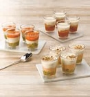 Verrines truite fromage frais et légumes croquants dans le catalogue Super U