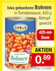 Zimmermann Garrel - gebackene Bohnen in Tomatensauce Angebot im Prospekt gebackene Bohnen in Tomatensauce bei Zimmermann im Garrel Prospekt für 0,89 €