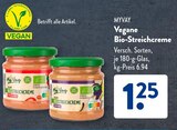 Vegane Bio-Streichcreme im ALDI SÜD Prospekt Vegane Bio-Streichcreme von MYVAY im aktuellen ALDI SÜD Prospekt für 1,25 €