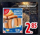 Schinken-Bockwurst im EDEKA Prospekt Schinken-Bockwurst von Gut & Günstig im aktuellen EDEKA Prospekt für 2,85 €