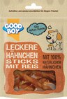 Hund Hähnchen-Kausticks im Rossmann Prospekt Hund Hähnchen-Kausticks von Goodboy im aktuellen Rossmann Prospekt für 1,89 €