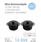 Mini-Schmortöpfe bei E center im Zeil Prospekt für 14,99 €